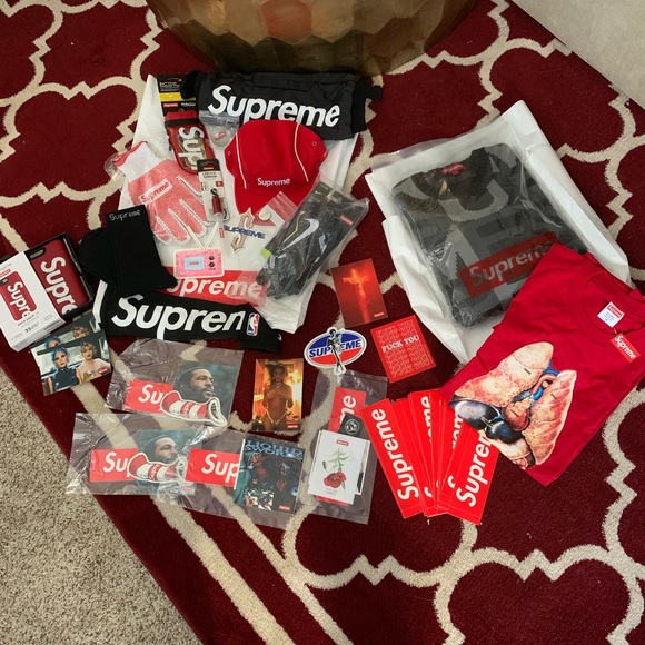 Supreme Other - Supreme Box logo stickers hat shirt accessories